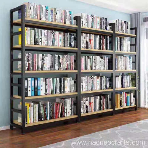 Simple bookshelf living room iron children's wall bookcase